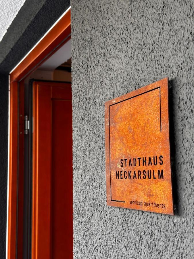 Stadthaus Neckarsulm Serviced Apartments - Stadthaus Heiner Exterior foto