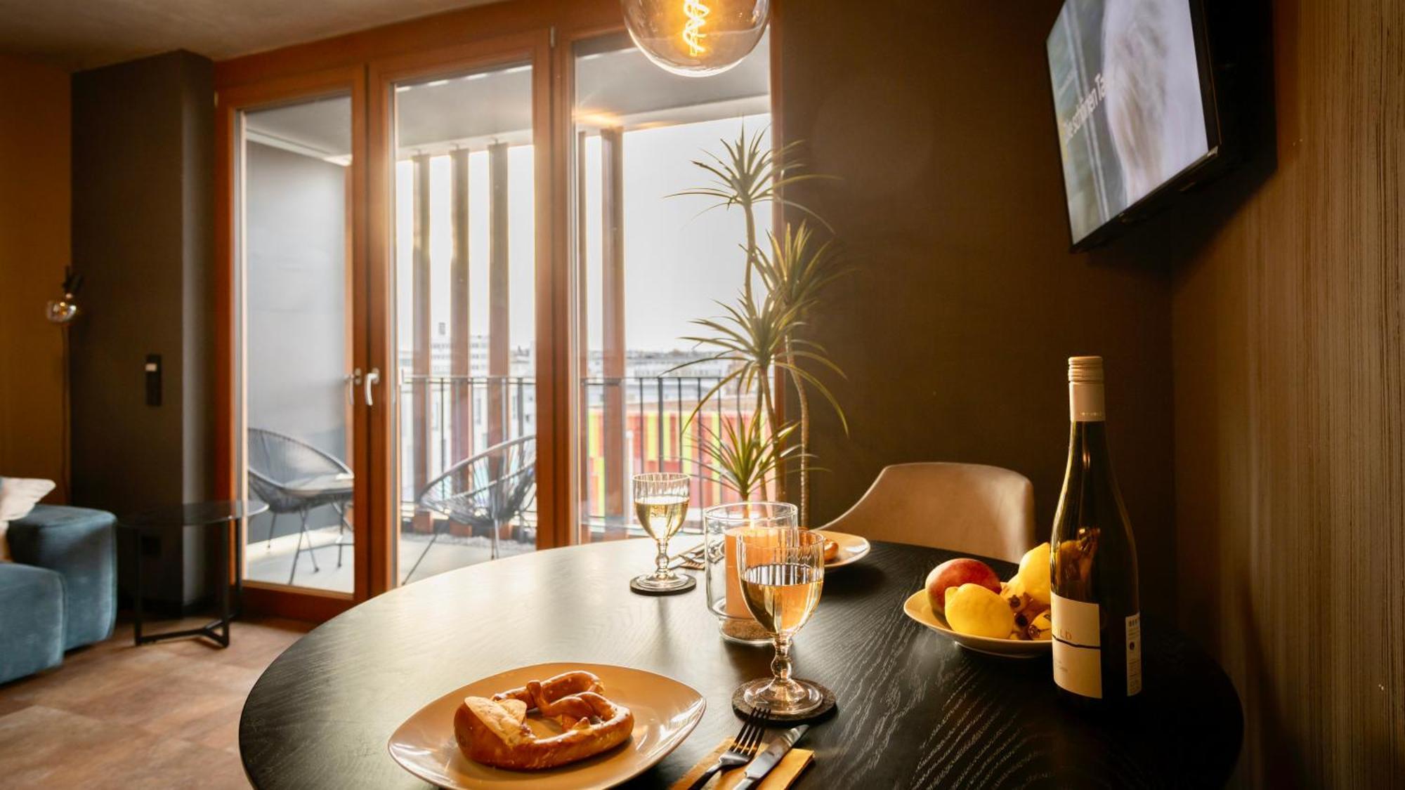 Stadthaus Neckarsulm Serviced Apartments - Stadthaus Heiner Exterior foto